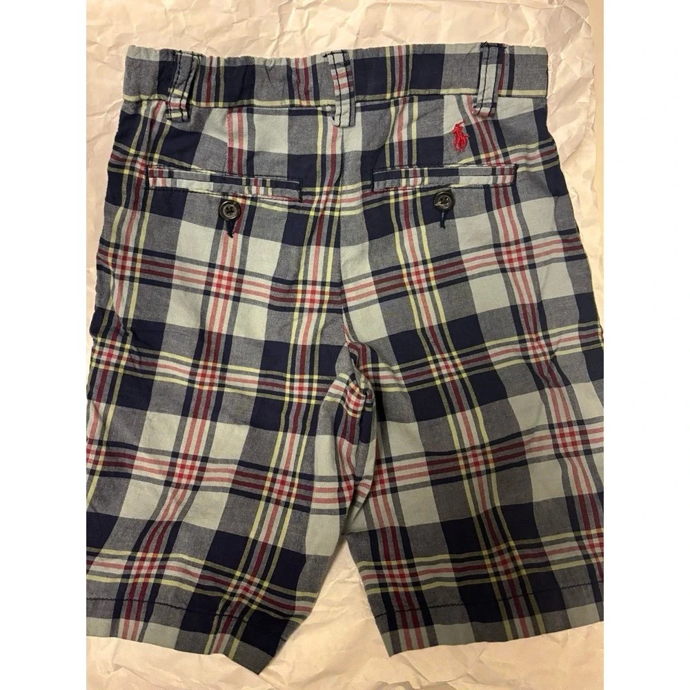 Polo RL‎ Children's plaid shorts Size 6